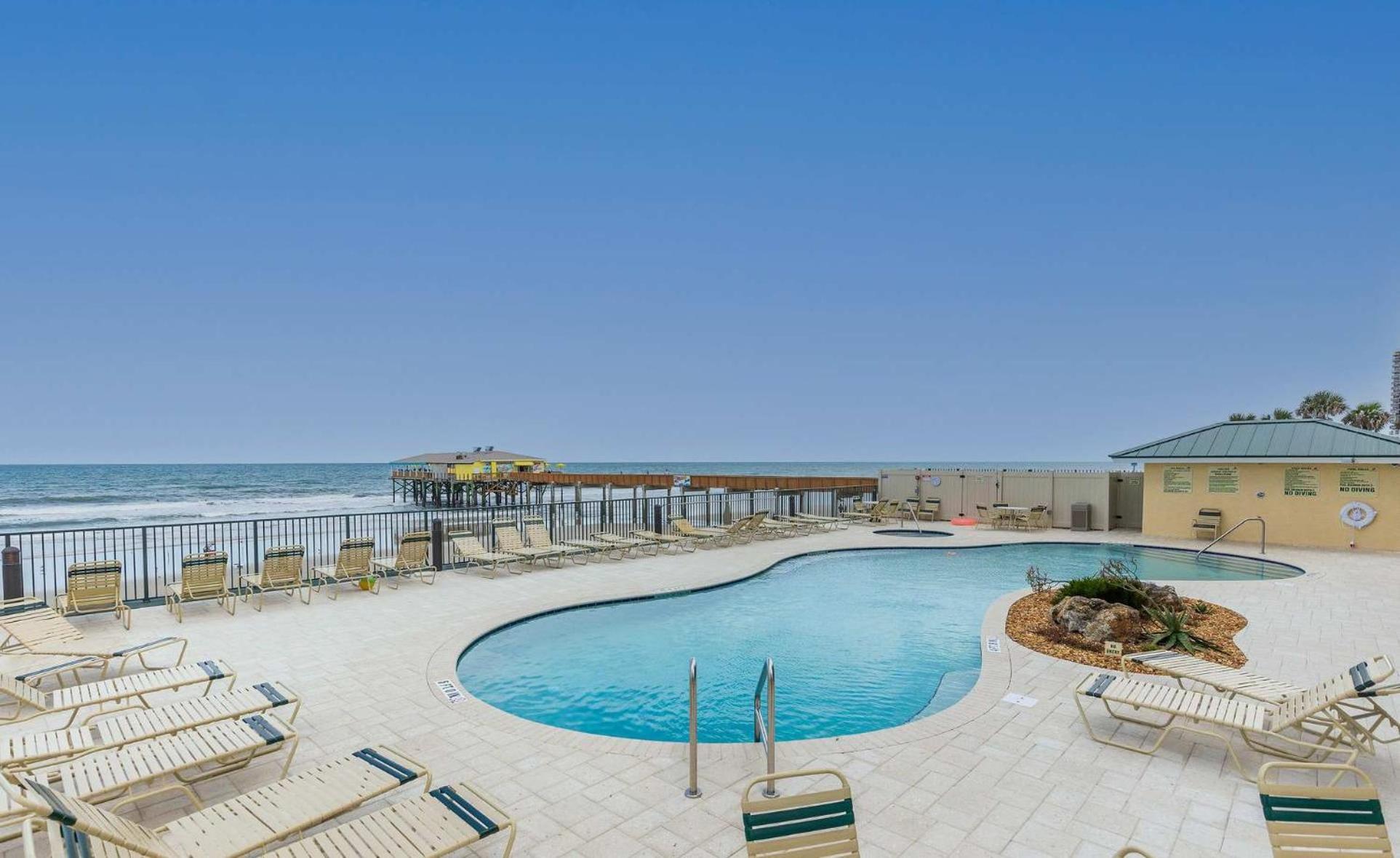 Ocean Views From Your Private Balcony! Sunglow Resort 606 By Brightwild 德通纳海滩海岸 外观 照片