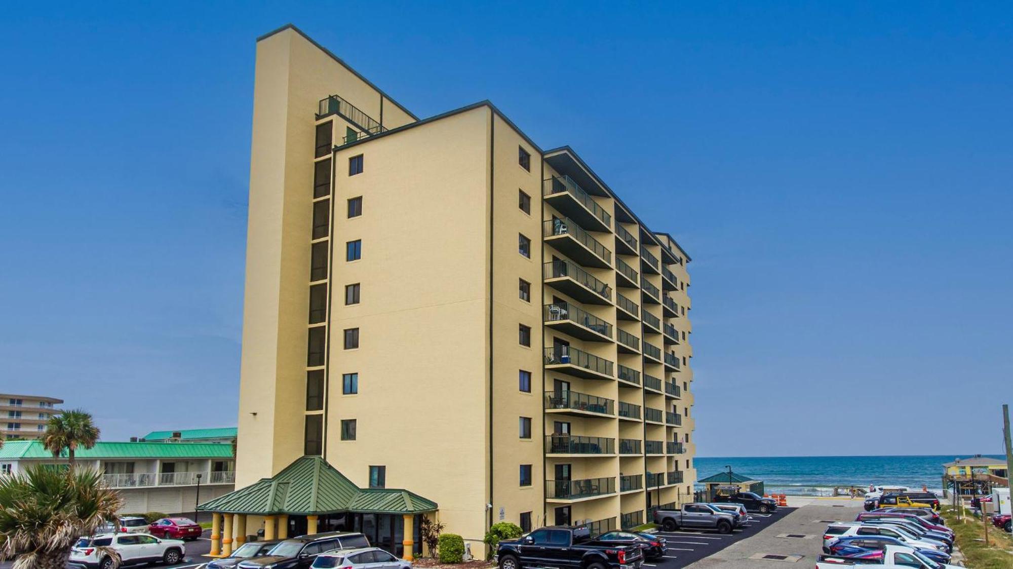 Ocean Views From Your Private Balcony! Sunglow Resort 606 By Brightwild 德通纳海滩海岸 外观 照片
