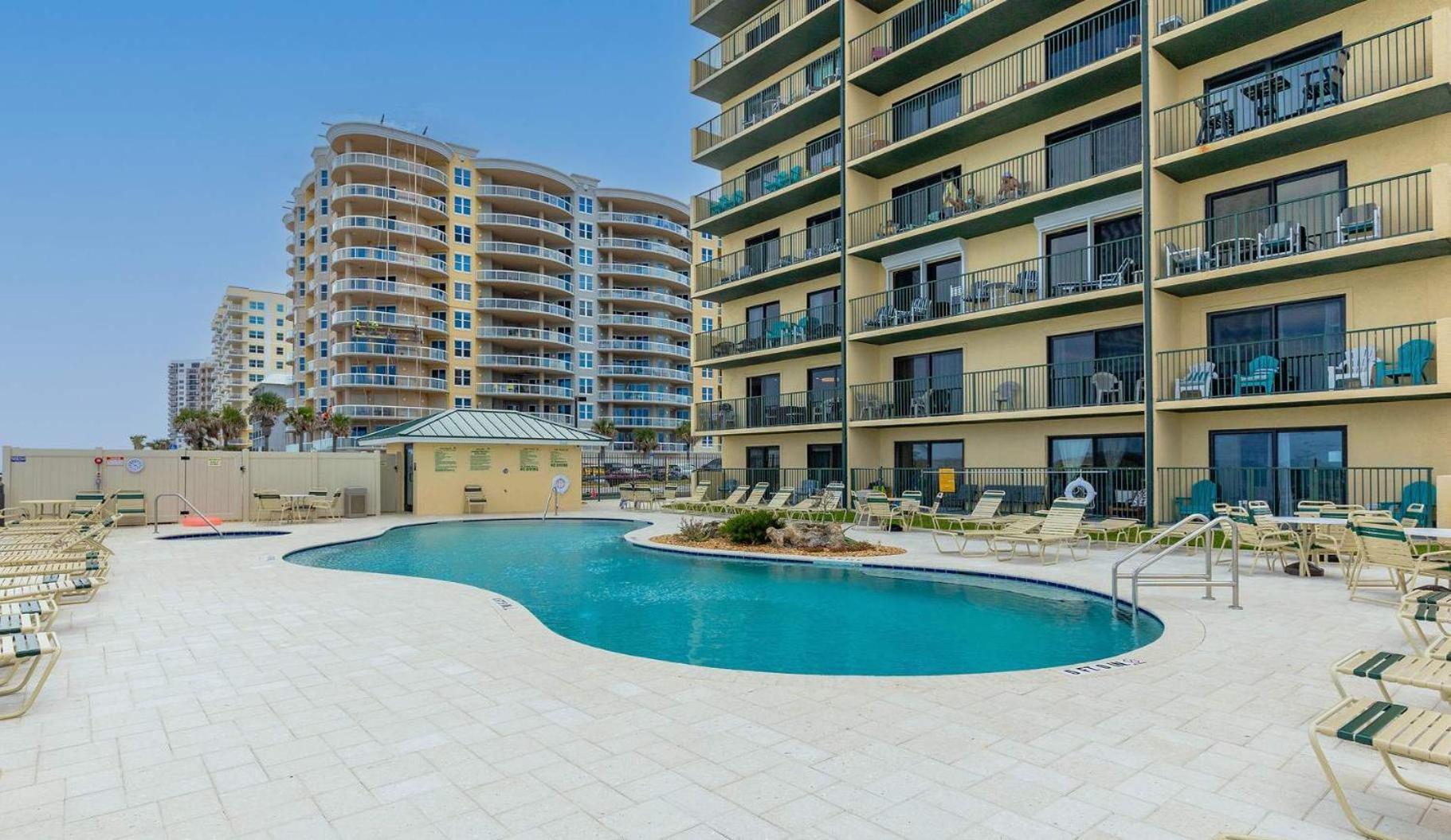 Ocean Views From Your Private Balcony! Sunglow Resort 606 By Brightwild 德通纳海滩海岸 外观 照片
